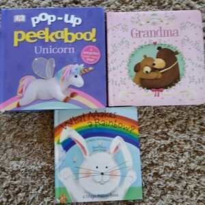 3 hardback childrens books